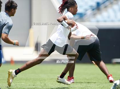 Thumbnail 2 in McIntosh County Academy vs Clay (Jaguars Prep 11-On Tournament) photogallery.