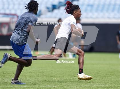 Thumbnail 1 in McIntosh County Academy vs Clay (Jaguars Prep 11-On Tournament) photogallery.