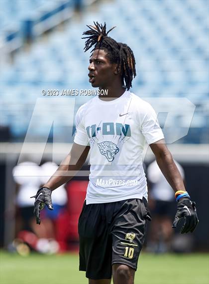 Thumbnail 1 in McIntosh County Academy vs Clay (Jaguars Prep 11-On Tournament) photogallery.