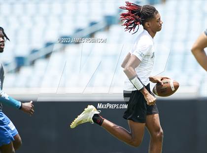 Thumbnail 3 in McIntosh County Academy vs Clay (Jaguars Prep 11-On Tournament) photogallery.
