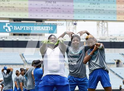 Thumbnail 1 in McIntosh County Academy vs Clay (Jaguars Prep 11-On Tournament) photogallery.