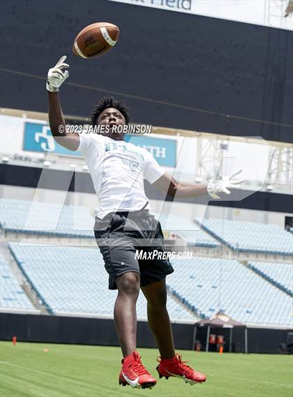Thumbnail 2 in McIntosh County Academy vs Clay (Jaguars Prep 11-On Tournament) photogallery.