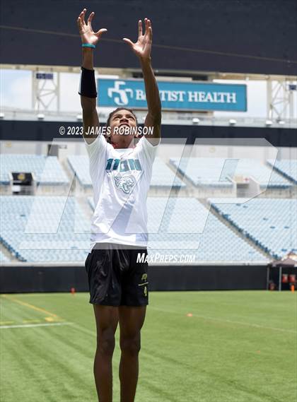 Thumbnail 3 in McIntosh County Academy vs Clay (Jaguars Prep 11-On Tournament) photogallery.