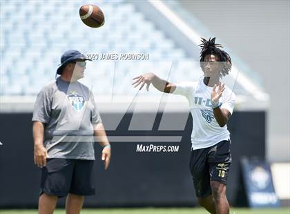 Thumbnail 1 in McIntosh County Academy vs Clay (Jaguars Prep 11-On Tournament) photogallery.