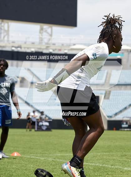 Thumbnail 3 in McIntosh County Academy vs Clay (Jaguars Prep 11-On Tournament) photogallery.