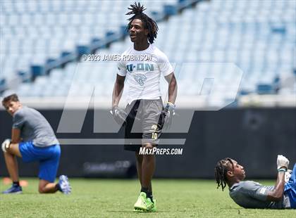 Thumbnail 3 in McIntosh County Academy vs Clay (Jaguars Prep 11-On Tournament) photogallery.