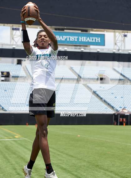 Thumbnail 1 in McIntosh County Academy vs Clay (Jaguars Prep 11-On Tournament) photogallery.