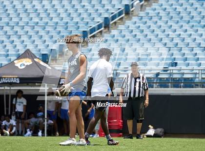 Thumbnail 2 in McIntosh County Academy vs Clay (Jaguars Prep 11-On Tournament) photogallery.