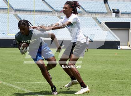 Thumbnail 3 in McIntosh County Academy vs Clay (Jaguars Prep 11-On Tournament) photogallery.