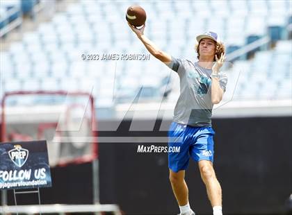 Thumbnail 2 in McIntosh County Academy vs Clay (Jaguars Prep 11-On Tournament) photogallery.