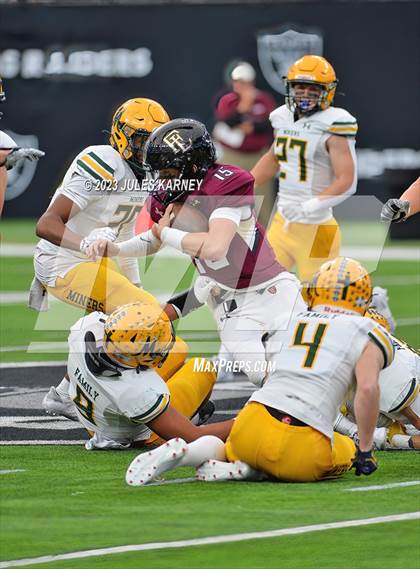 Thumbnail 1 in Bishop Manogue vs Faith Lutheran (NIAA 5A Div. II State Final) photogallery.