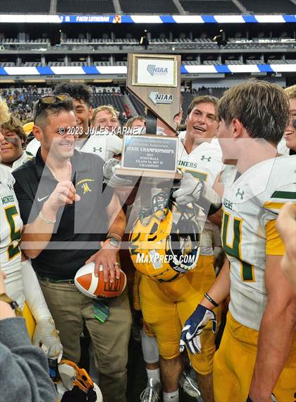 Thumbnail 2 in Bishop Manogue vs Faith Lutheran (NIAA 5A Div. II State Final) photogallery.