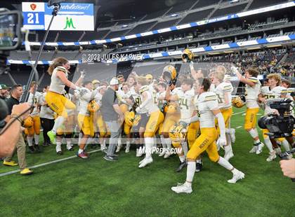 Thumbnail 1 in Bishop Manogue vs Faith Lutheran (NIAA 5A Div. II State Final) photogallery.