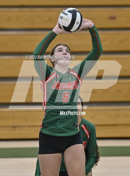Thumbnail 1 in Anderson vs. Muncie Central (IHSAA Sectionals - Class 4A, Round 1) photogallery.