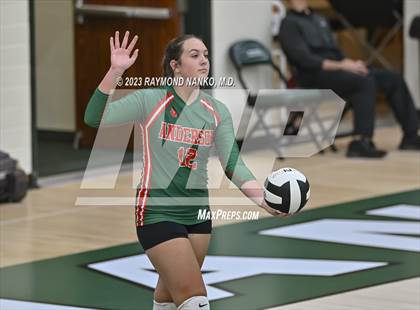 Thumbnail 3 in Anderson vs. Muncie Central (IHSAA Sectionals - Class 4A, Round 1) photogallery.