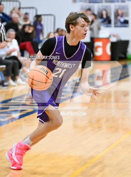 Thumbnail 3 in North Valley Christian Academy vs. Northwest Christian (Great Desert Shootout) photogallery.