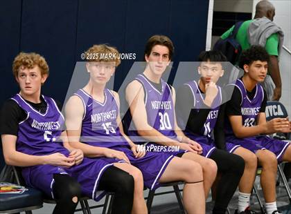 Thumbnail 1 in North Valley Christian Academy vs. Northwest Christian (Great Desert Shootout) photogallery.