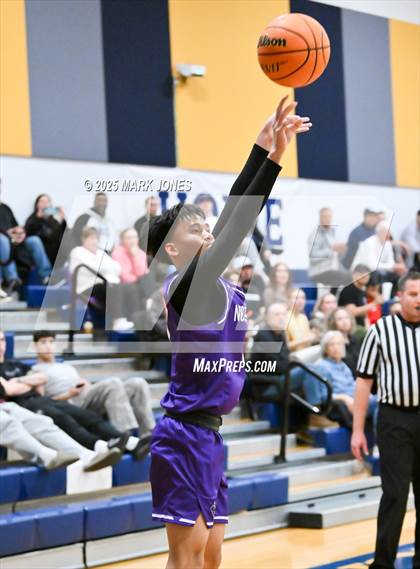 Thumbnail 2 in North Valley Christian Academy vs. Northwest Christian (Great Desert Shootout) photogallery.