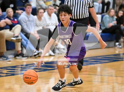 Thumbnail 3 in North Valley Christian Academy vs. Northwest Christian (Great Desert Shootout) photogallery.