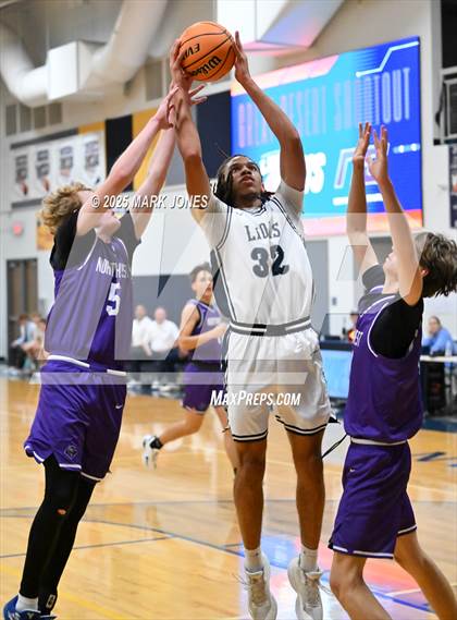 Thumbnail 1 in North Valley Christian Academy vs. Northwest Christian (Great Desert Shootout) photogallery.