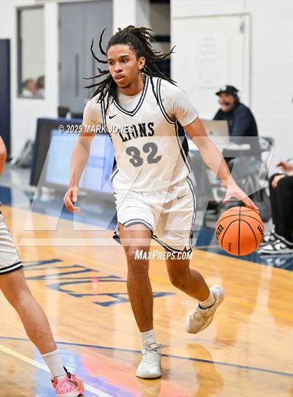 Thumbnail 3 in North Valley Christian Academy vs. Northwest Christian (Great Desert Shootout) photogallery.