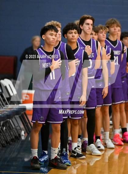 Thumbnail 3 in North Valley Christian Academy vs. Northwest Christian (Great Desert Shootout) photogallery.