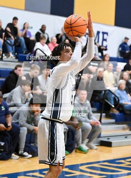 Thumbnail 1 in North Valley Christian Academy vs. Northwest Christian (Great Desert Shootout) photogallery.