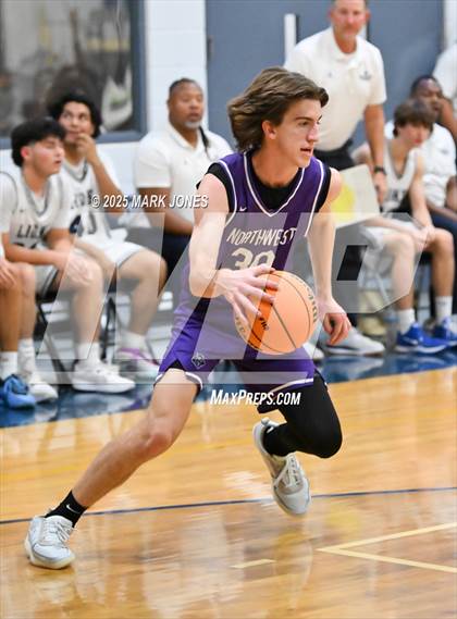 Thumbnail 3 in North Valley Christian Academy vs. Northwest Christian (Great Desert Shootout) photogallery.