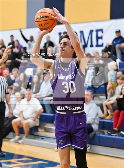 Thumbnail 1 in North Valley Christian Academy vs. Northwest Christian (Great Desert Shootout) photogallery.