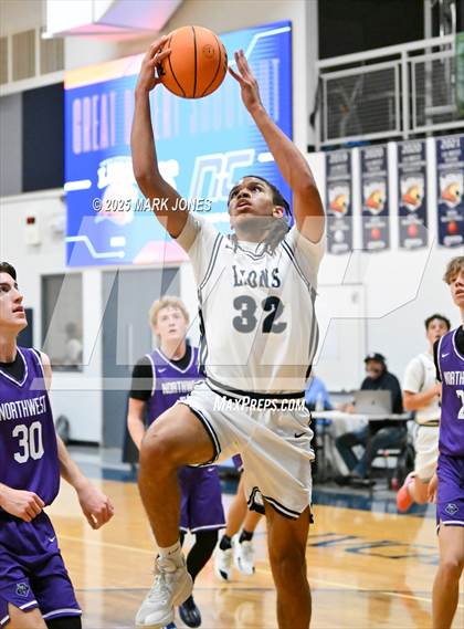 Thumbnail 2 in North Valley Christian Academy vs. Northwest Christian (Great Desert Shootout) photogallery.