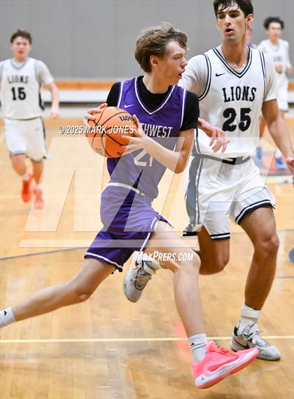 Thumbnail 1 in North Valley Christian Academy vs. Northwest Christian (Great Desert Shootout) photogallery.