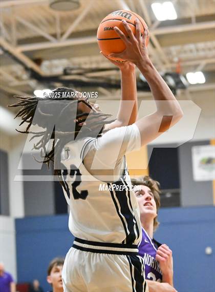 Thumbnail 2 in North Valley Christian Academy vs. Northwest Christian (Great Desert Shootout) photogallery.