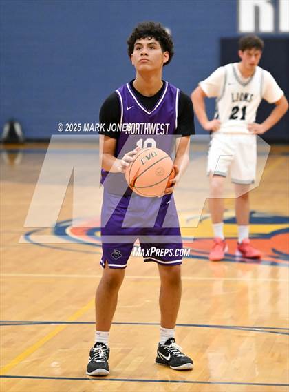 Thumbnail 2 in North Valley Christian Academy vs. Northwest Christian (Great Desert Shootout) photogallery.