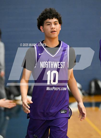 Thumbnail 3 in North Valley Christian Academy vs. Northwest Christian (Great Desert Shootout) photogallery.