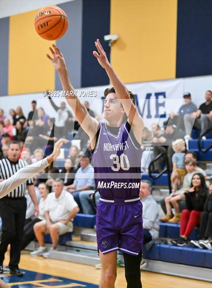 Thumbnail 2 in North Valley Christian Academy vs. Northwest Christian (Great Desert Shootout) photogallery.