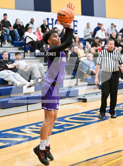 Thumbnail 1 in North Valley Christian Academy vs. Northwest Christian (Great Desert Shootout) photogallery.