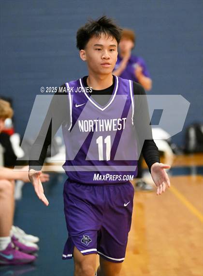 Thumbnail 1 in North Valley Christian Academy vs. Northwest Christian (Great Desert Shootout) photogallery.