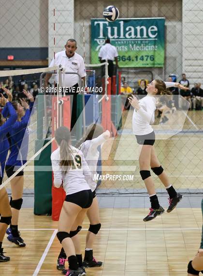Thumbnail 2 in Cabrini vs. St. Scholastica (LHSAA Division II Quarterfinal) photogallery.