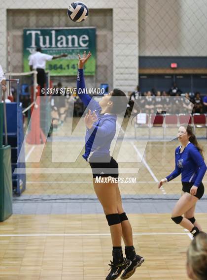 Thumbnail 3 in Cabrini vs. St. Scholastica (LHSAA Division II Quarterfinal) photogallery.