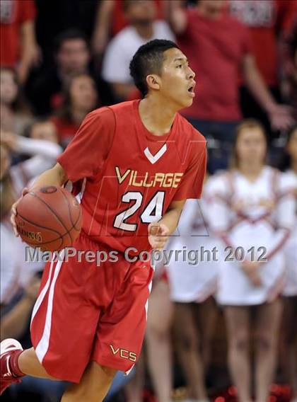 Thumbnail 3 in Village Christian vs. St. Joseph Notre Dame (CIF State D5 Final) photogallery.