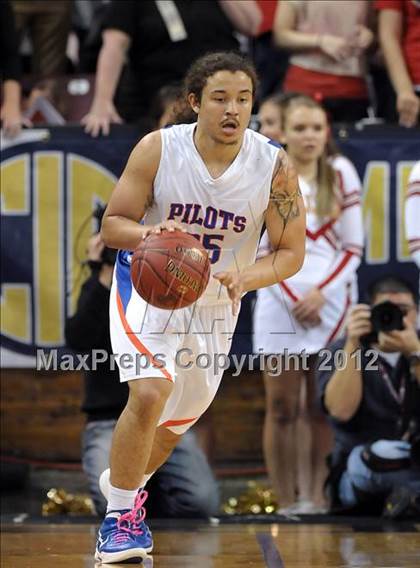Thumbnail 2 in Village Christian vs. St. Joseph Notre Dame (CIF State D5 Final) photogallery.