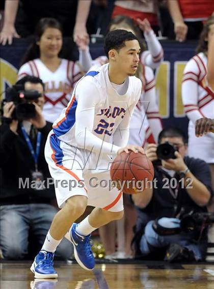Thumbnail 3 in Village Christian vs. St. Joseph Notre Dame (CIF State D5 Final) photogallery.