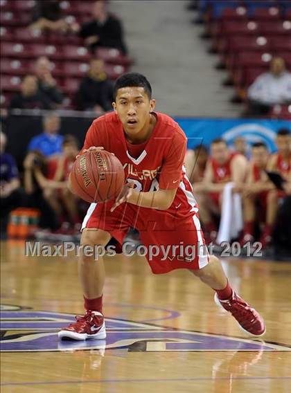 Thumbnail 3 in Village Christian vs. St. Joseph Notre Dame (CIF State D5 Final) photogallery.