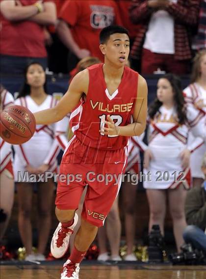 Thumbnail 3 in Village Christian vs. St. Joseph Notre Dame (CIF State D5 Final) photogallery.