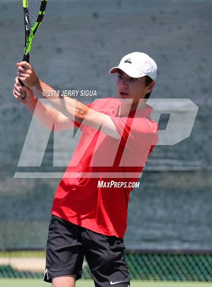 Thumbnail 3 in Granite Bay vs. Redwood (CIF NorCal Regional Team Tennis Championships) photogallery.