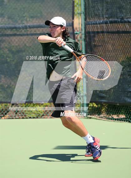 Thumbnail 1 in Granite Bay vs. Redwood (CIF NorCal Regional Team Tennis Championships) photogallery.