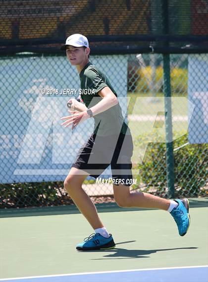 Thumbnail 2 in Granite Bay vs. Redwood (CIF NorCal Regional Team Tennis Championships) photogallery.
