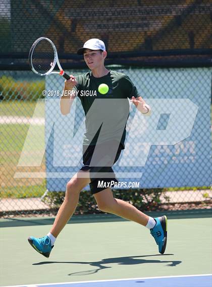 Thumbnail 2 in Granite Bay vs. Redwood (CIF NorCal Regional Team Tennis Championships) photogallery.