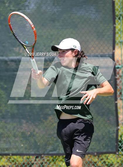 Thumbnail 1 in Granite Bay vs. Redwood (CIF NorCal Regional Team Tennis Championships) photogallery.