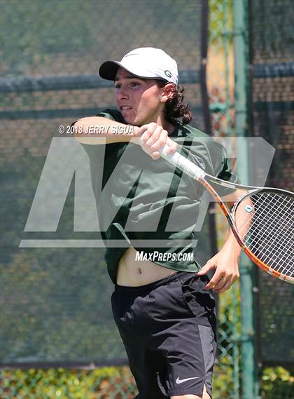 Thumbnail 3 in Granite Bay vs. Redwood (CIF NorCal Regional Team Tennis Championships) photogallery.